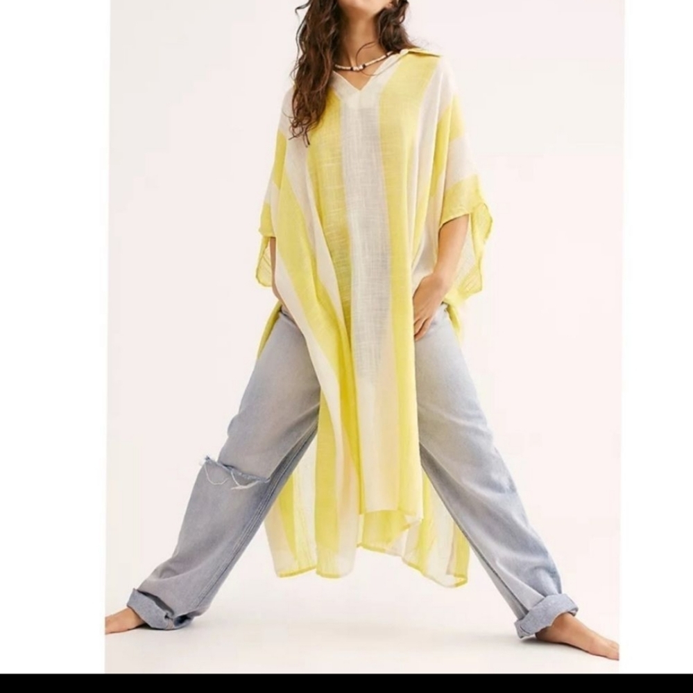 Free People Shore Thing stripe kaftan